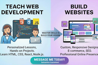 teach web development and build websites