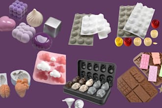 do chocolate mold, silicone mold, plastic injection mold, box design, cad design