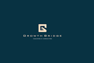 do creative minimalist consulting logo design with copyright