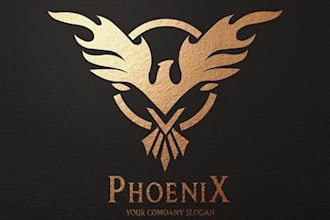 design an eagle, falcon, owl, animal logo and bird illustration high quality