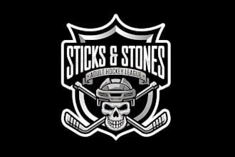 design unique modern hand drawn logo t shirt illustrations for merchandise