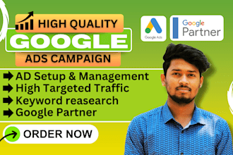 setup google ads PPC campaign with high quality conversion