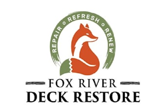 design awesome deck maintenance company logo