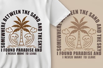 design custom vintage t shirts for your brand or pod store