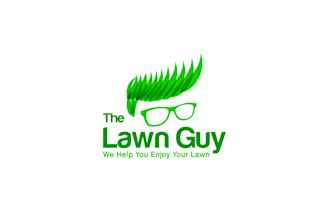 design unique lawn guy logo