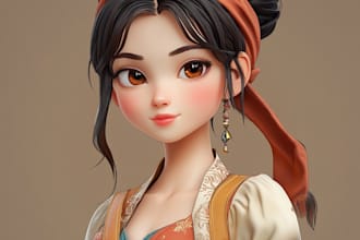 draw 2d game characters and game assets