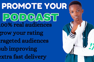 do organic podcast promotion to grow audiences globally