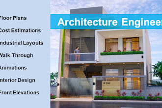 do architectural designs, floor plans, 3d models, and walkthroughs