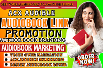 do acx audiobook promotion amazon book marketing  book sales audible promotion
