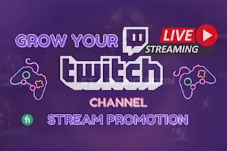 boost your twitch live stream to bring in more live viewers
