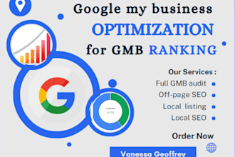 optimize your google my business listing for seo gmb ranking