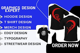 design streetwear, t shirt, edgy, urban vintage design