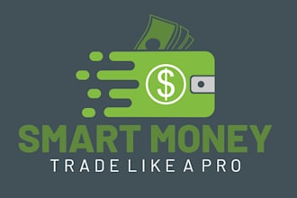 design vintage illustration, money logo