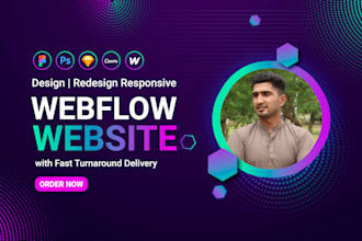create webflow website design, webflow expert, figma to webflow