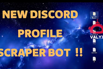 develop vinted bot, web sraping bot, checkout bot, monitor bot, disord bot