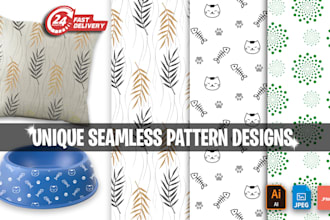 create unique seamless pattern designs
