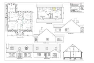 draft city permit blueprints, mep, framing plans, foundation, structural drawing
