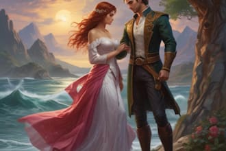 do illustrated romance book cover design