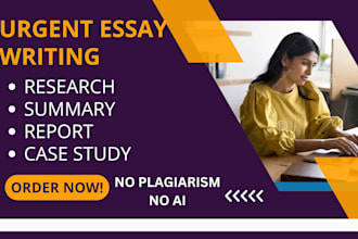 do urgent essay writing as an essay writer