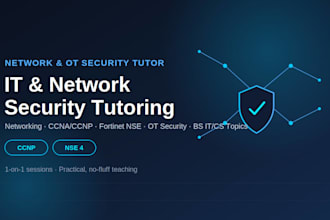 be your IT and network security tutor