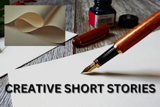 write short fictional stories in english