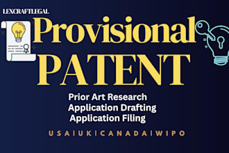 search draft and file provisional patent application