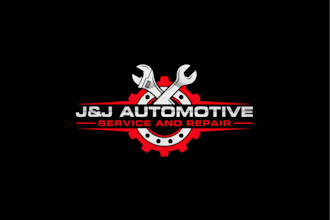 design automotive, car wash, auto repair, garage and detailing logo