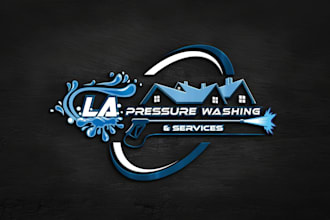 do pressure washing, power washing and home cleaning logo