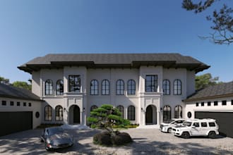 3d rendering architecture sketchup vray lumion
