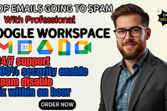quickly setup gsuite google workspace dmarc spam for better email deliverability
