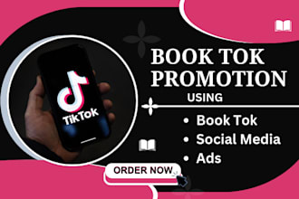 booktok videos, book promotion, tiktok ads, and ebook marketing
