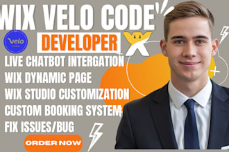 add custom features to wix website with velo code wix studio velo code wix code