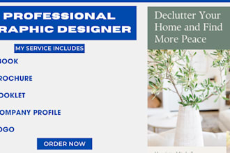 design an outstanding and professional ebook, brochure, booklet, company profile