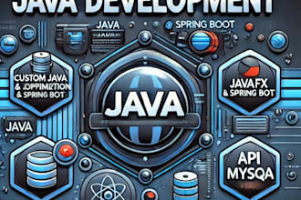 develop java and cplusplus applications, fix bugs, optimize code