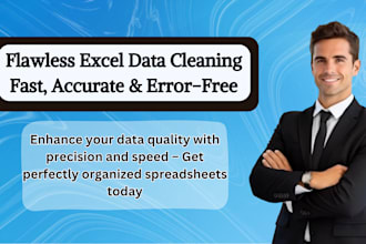 clean, format, merge, split excel data