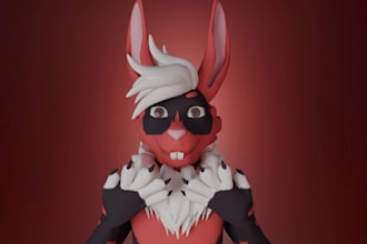 create custom low poly 3d model for your games