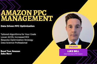 manage your amazon PPC with tailored, data driven algorithms