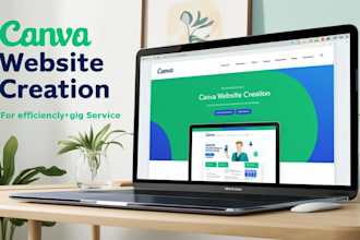 build the best canva website for your portfolio or business