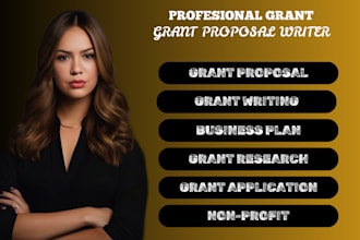 write grant proposal, apply for grant, do grant writing
