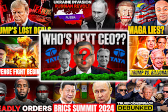 design finance, crypto, trading and documentary youtube thumbnails