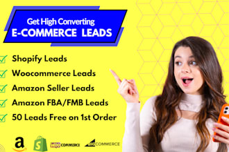 do ecommerce lead generation, data enrichment, shopify owner list