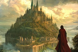do epic fantasy illustration