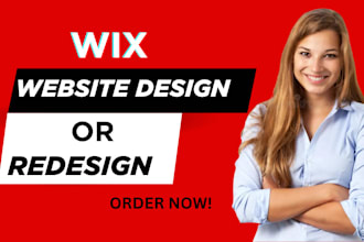 design wix landing page, lead capture page, one page wix website