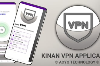 create a flutter vpn app for android and ios with wireguard openvpn