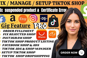 fix tiktok shop setup tiktok shop dropshipping marketing tiktok ads manager