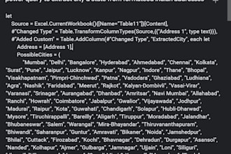 clean your data using excel, power query, or python