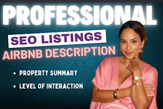write catchy airbnb seo listing descriptions for your vacation rental property