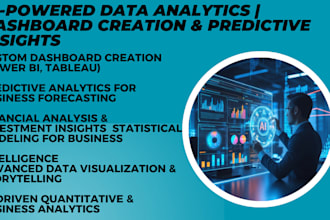 do ai based data analytics  dashboard creation and predictive analysis