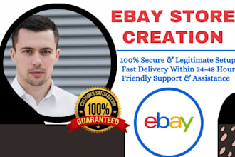 create USA ebay account with llc, ein for USA and non USA residents, ebay store