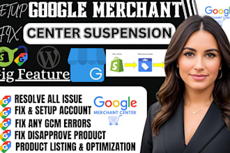 fix google merchant center suspension and misrepresentation